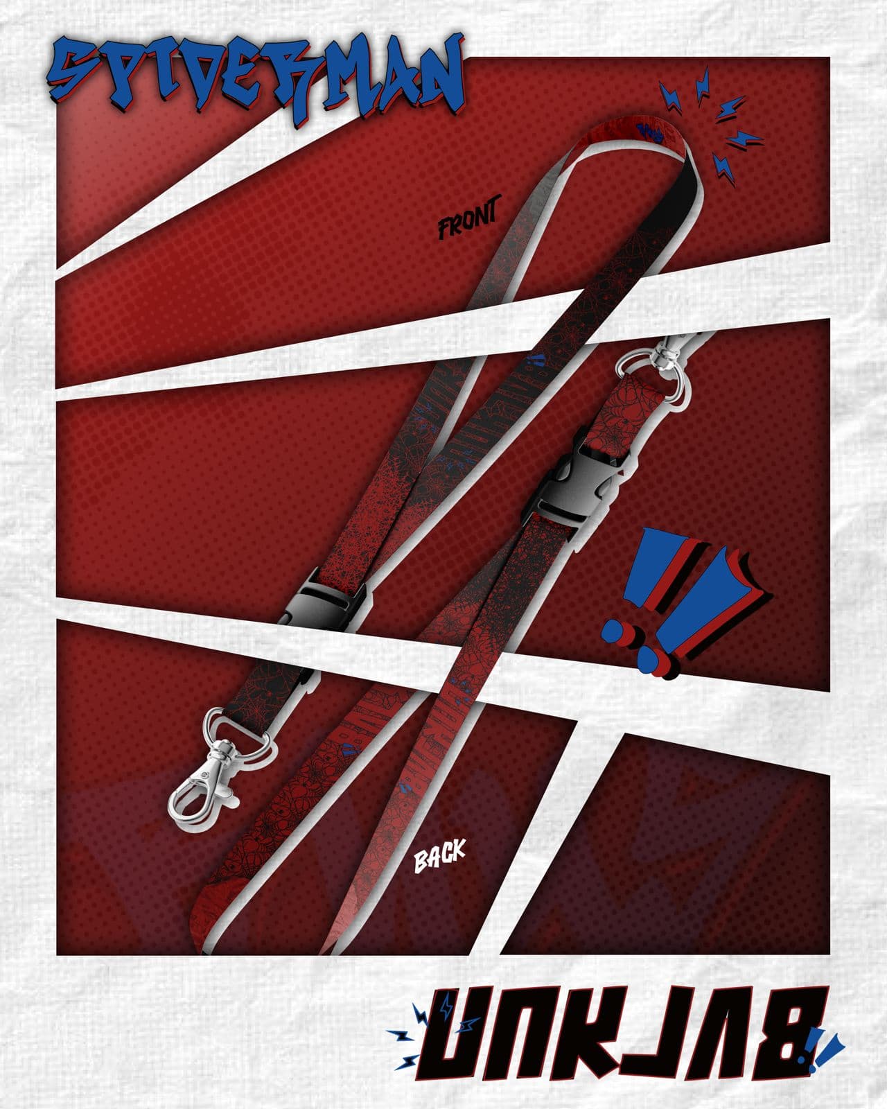 Lanyard Spider-Man - Baca Deskripsi