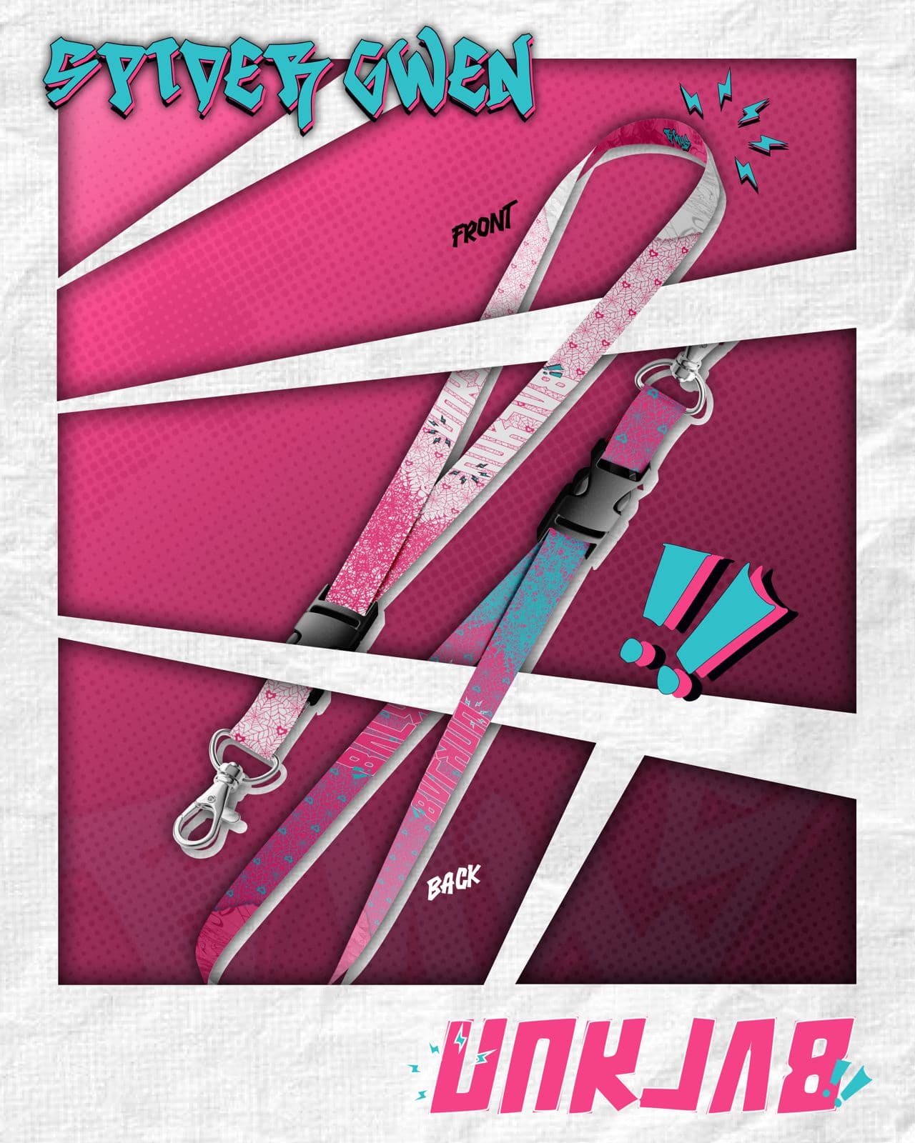 Lanyard Spider Gwen - Baca Deskripsi